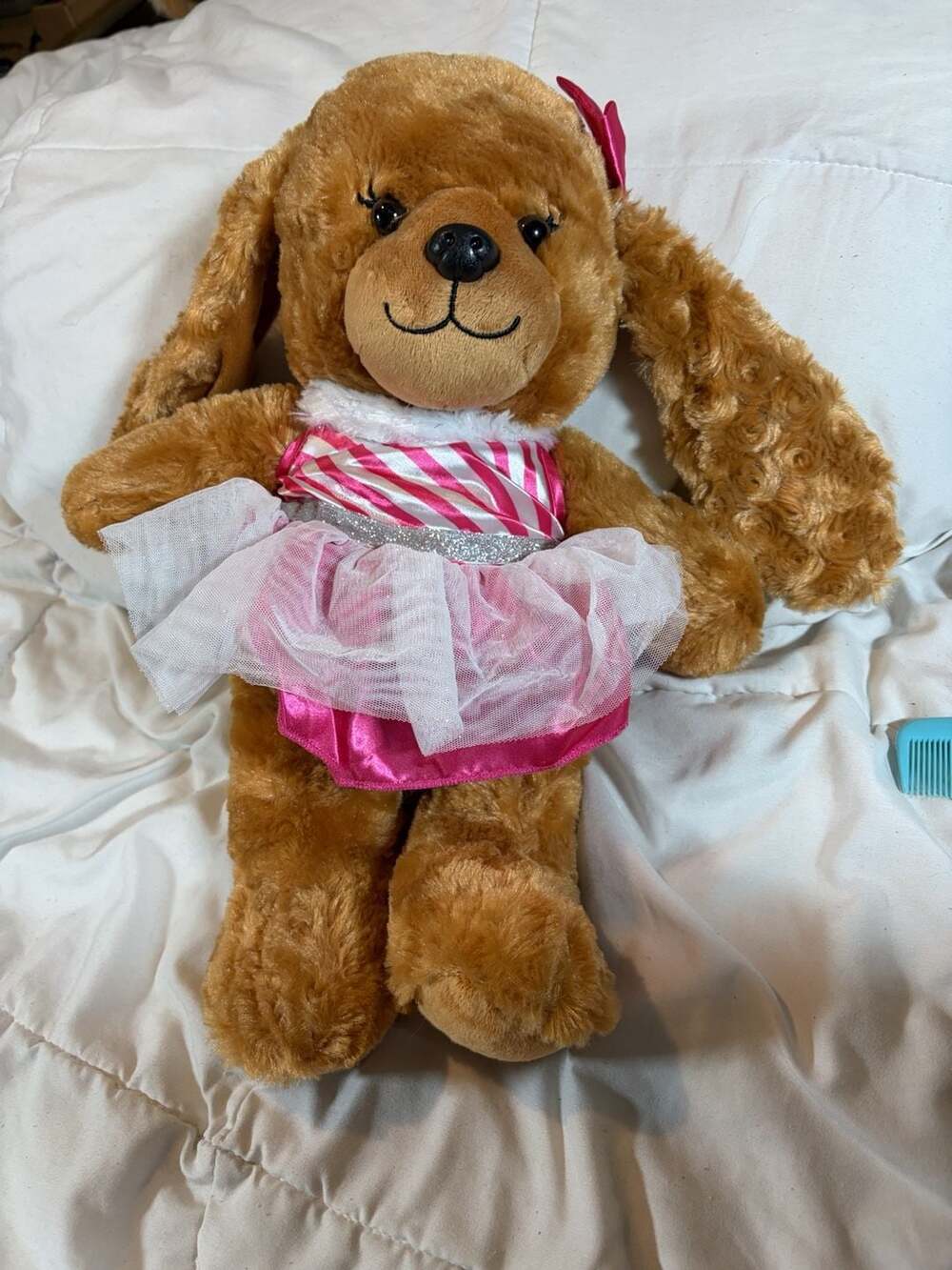 Build-A-Bear Workshop Puppy Dog Mermaid Dress Outfit 16"